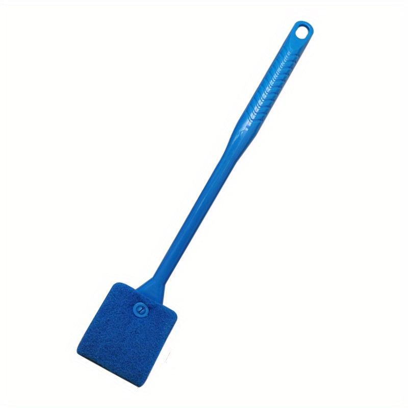 Double Sided Fish Tank Sponge Brush for Easy Algae Scraper & Glass Cleaning