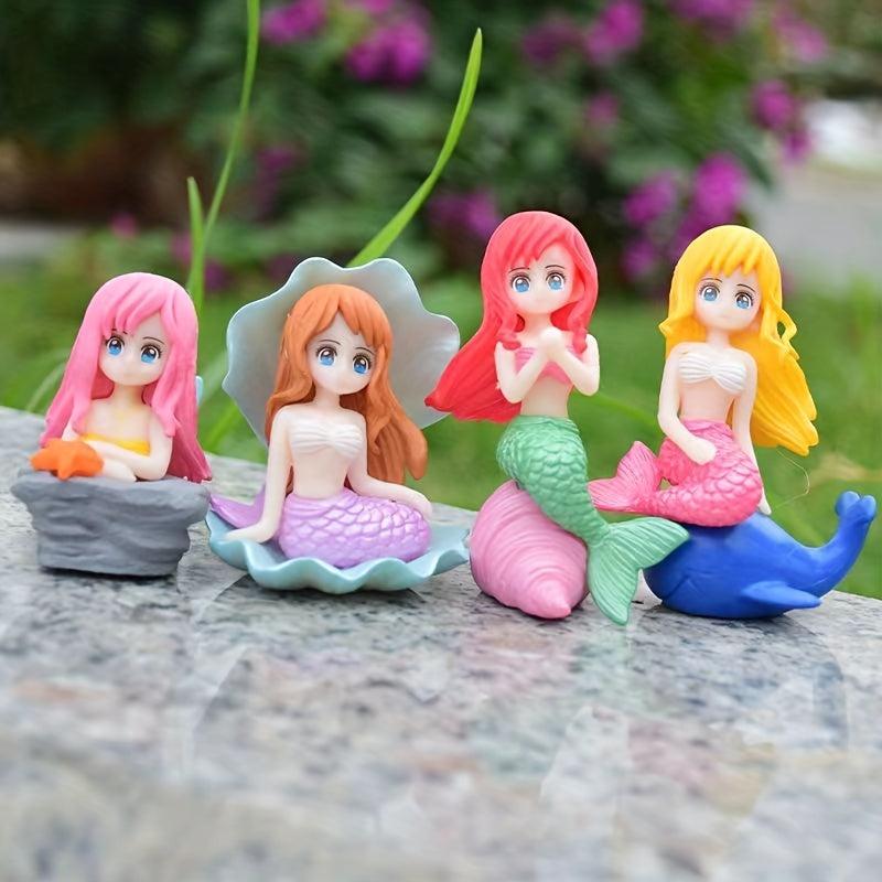 Mermaid Ornament Landscape Decoration for Aquariums