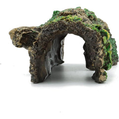 Resin Hollow Tree Trunk Ornament for Fish Tank