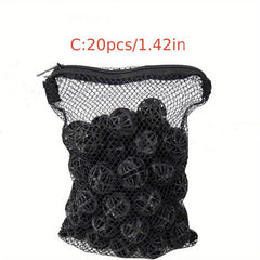 20pcs Aquarium Bio Balls Filter Media with Media Bags