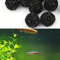 20pcs Aquarium Bio Balls Filter Media with Media Bags
