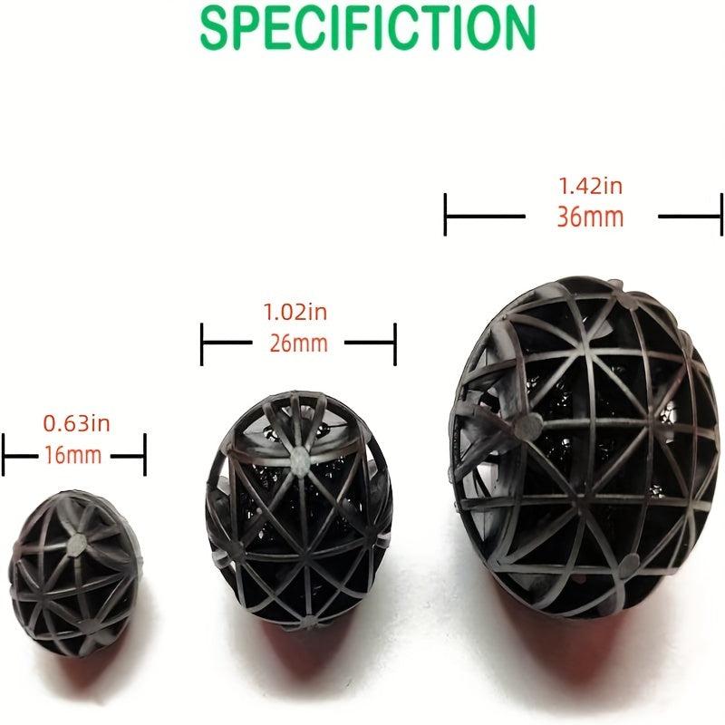 20pcs Aquarium Bio Balls Filter Media with Media Bags