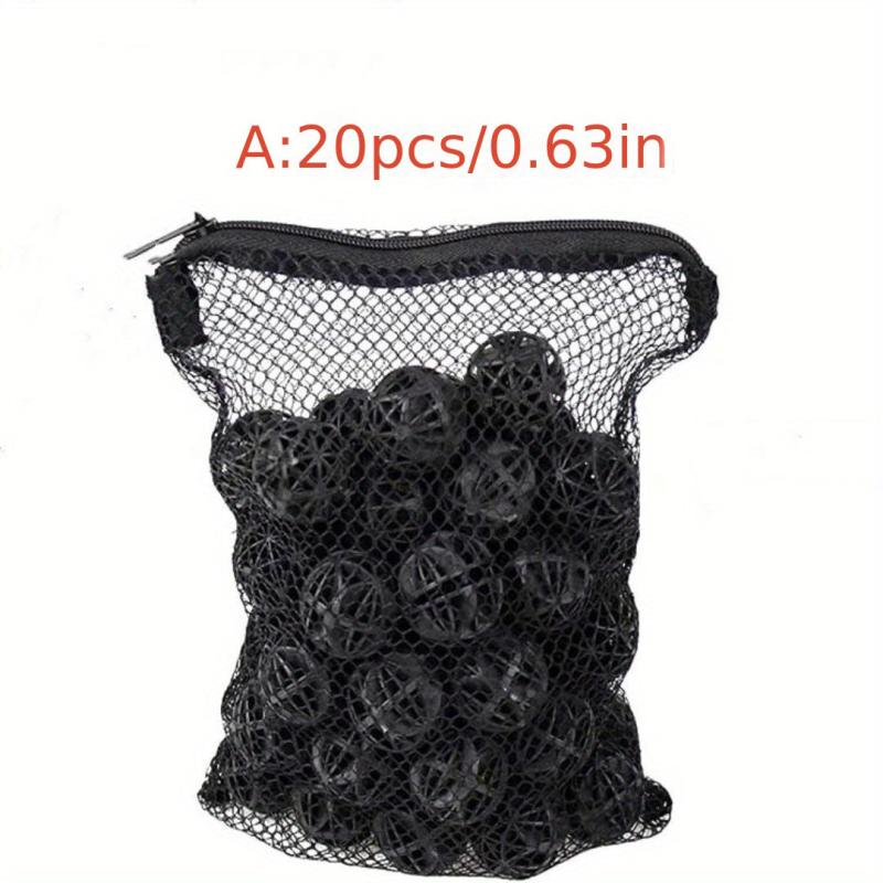 20pcs Aquarium Bio Balls Filter Media with Media Bags