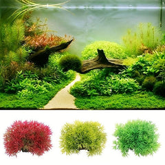 Artificial Aquarium Plants Decoration Plastic Fish Tank Plants