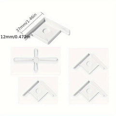 Fish Tank Bottom Corner Protection Plastic Bracket Glass Angl
