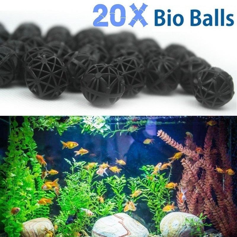 20pcs Aquarium Bio Balls Filter Media Fish Tank Filter Media