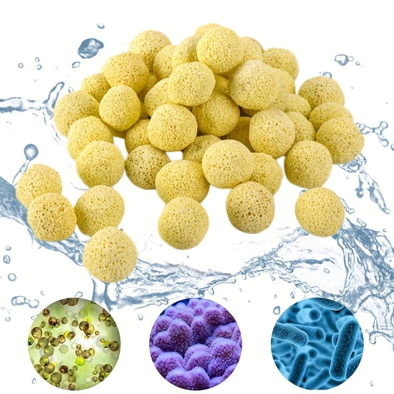 Aquarium Filter Media Ceramic Rings Bio Ball  Clean Water