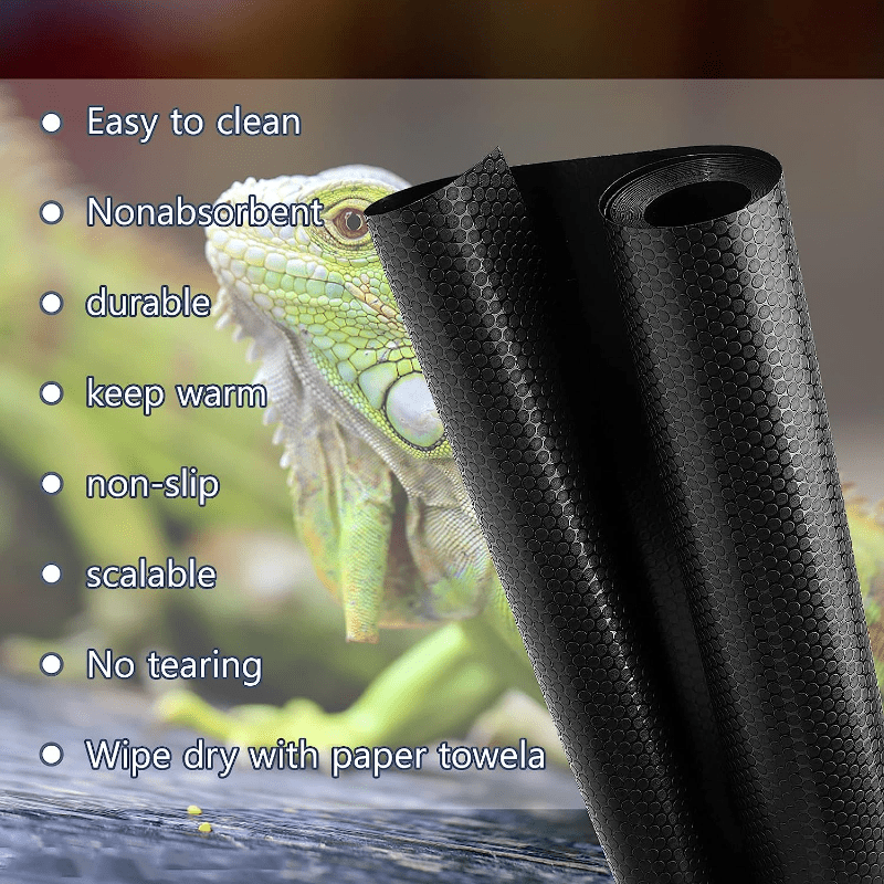 Non Adhesive Reptile Terrarium Carpet Base for Reptiles - 70 Inch