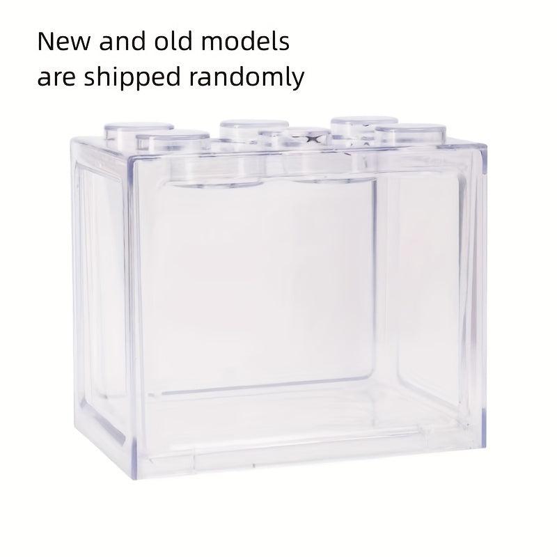 Permeable Betta Fish Tank, Transparent, Small, HD, Ecol