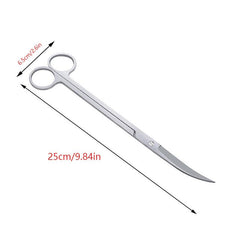 Aquatic Grass Tweezers Scissors Aquarium Cleaning Tool Set