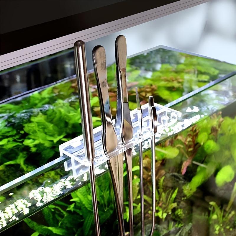 Aquatic Grass Tweezers Scissors Aquarium Cleaning Tool Set