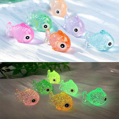 Luminous Mini Artificial Fish for Fish Tanks and Garden Decor
