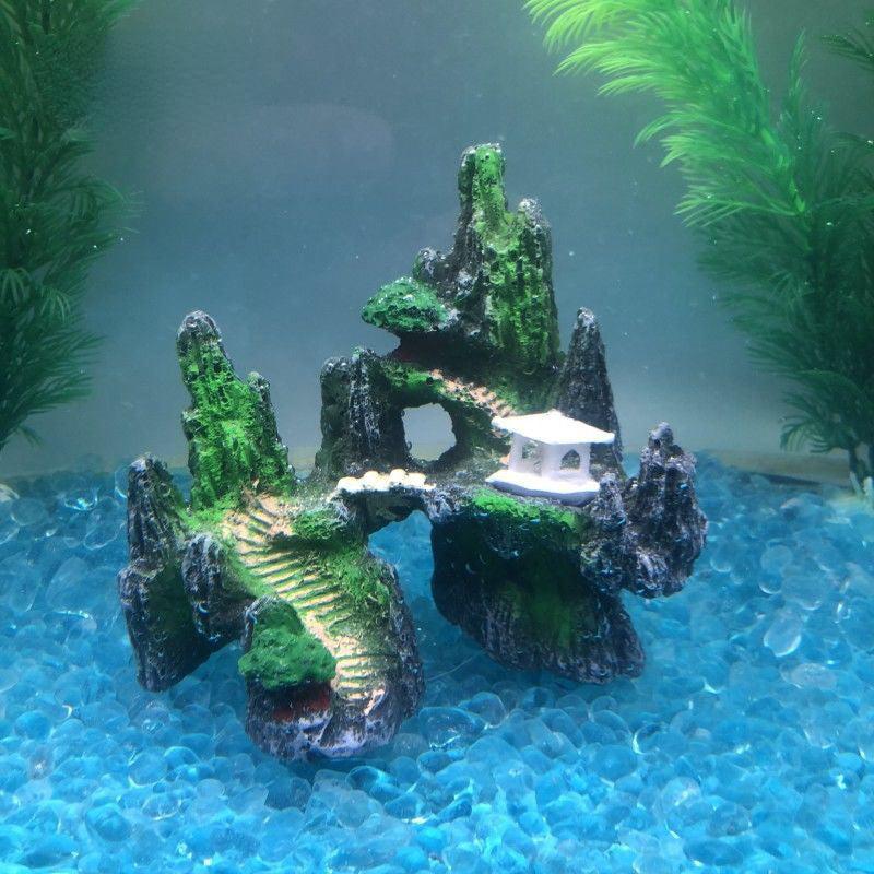 Aquarium Resin Rockery Decoration Landscaping Home Crafts Ornaments