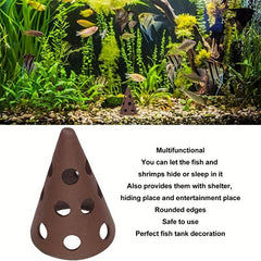 Aquarium Rock Cave for Fish & Shrimp Habitat
