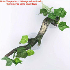 Reptile Corner Branch Aquarium Terrarium Plant Decoration