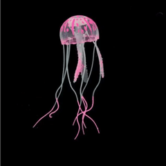 Luminous Jellyfish Aquarium Decoration Fish Tank Ornament