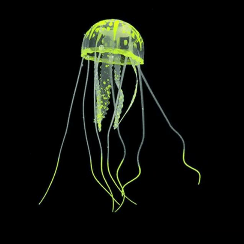 Luminous Jellyfish Aquarium Decoration Fish Tank Ornament