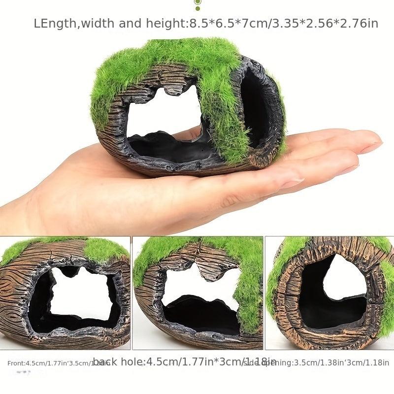 Wine Barrel Cave Fish Hidden Cave Resin Aquarium Decor