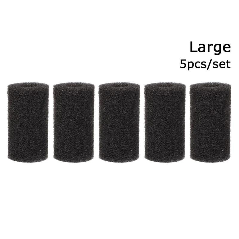 5pcs Aquarium Filter Sponges for Fish Tank Inlet Pond