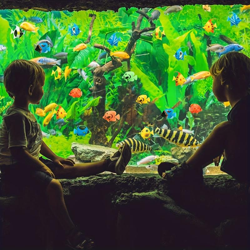 20pcs Artificial Fish Aquarium Tank Ornaments Decoration