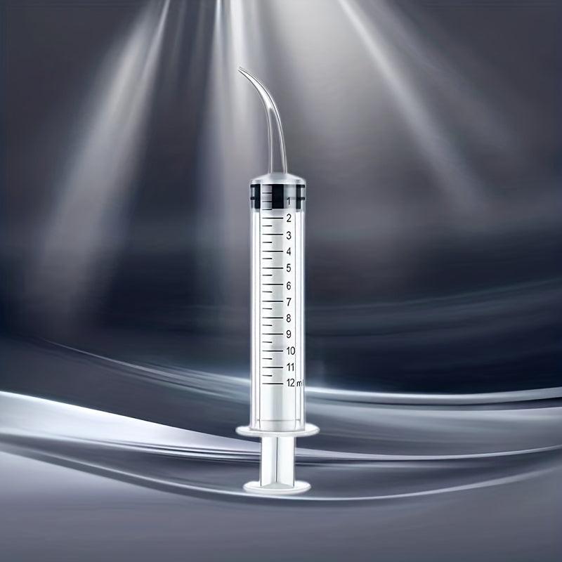 1pc Reusable Plastic Syringes Pet Pill Dispenser 12ml