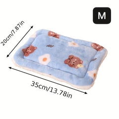 Hamster Pet Cartoon Graphic Pad Rabbit Cage Pile Pad Small Pet Animal Supplies