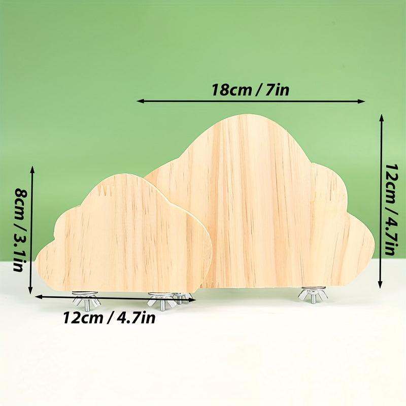 Pet Rat Wood Stand Platform Hamster Toy For Cages