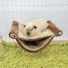 Plush Hamster Hammock Bed for Small Animals