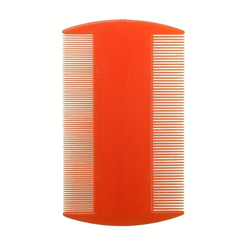 4pcs Double-Sided Dense Teeth Flea Comb for Pet Grooming