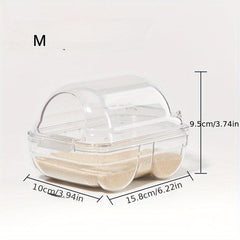 Convenient Hamster Bathroom Car Shaped Small Pet Toilet Bathtub