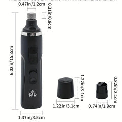 Rechargeable Pet Nail Grinder Clipper for Cats and Dogs