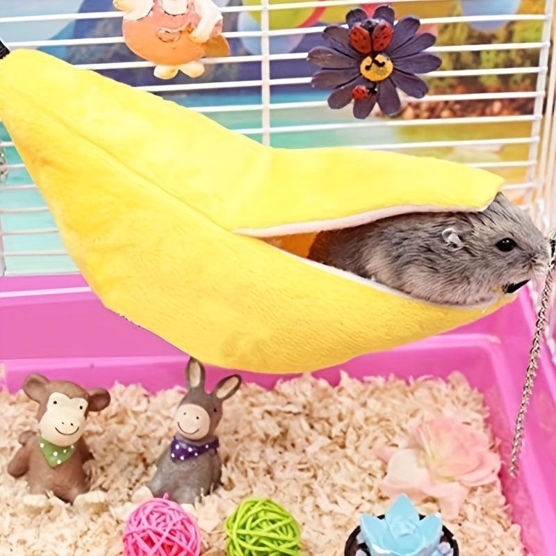Banana Hamster Bed House Hammock Small Animal Warm Bed House