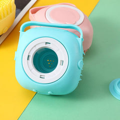 Silicone Pet Bath Brush Massage Comb for Dog Cat Rabbit - Shampoo Dispenser