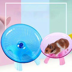 Silent Hamster Exercise Wheel Hamster Running Spinner Toy for Small Animals