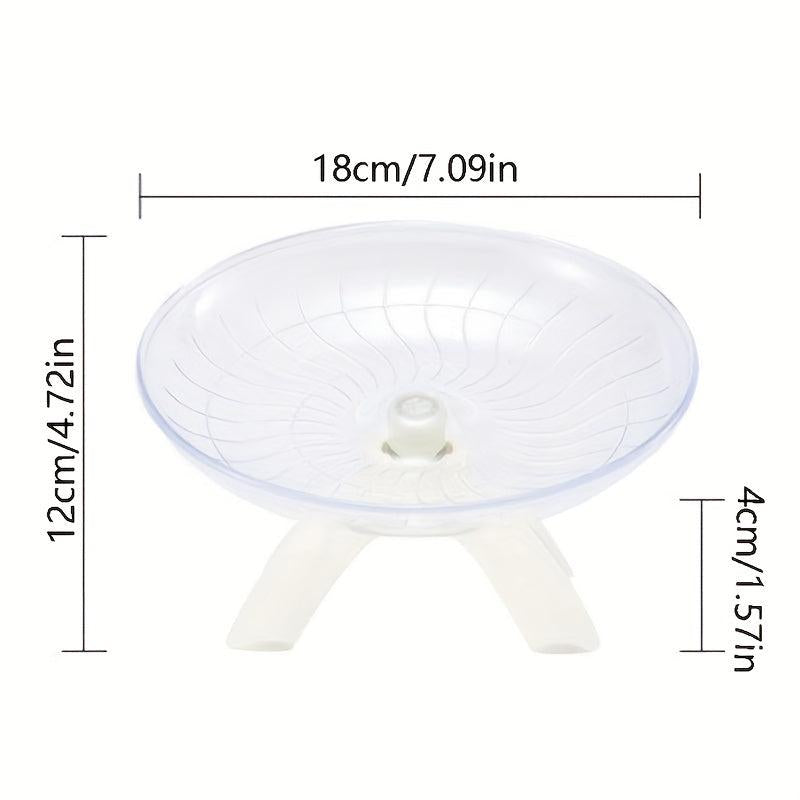 Silent Hamster Exercise Wheel Hamster Running Spinner Toy for Small Animals