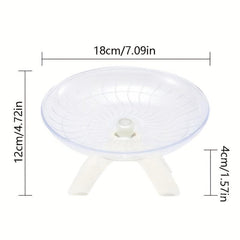 Silent Hamster Exercise Wheel Hamster Running Spinner Toy for Small Animals