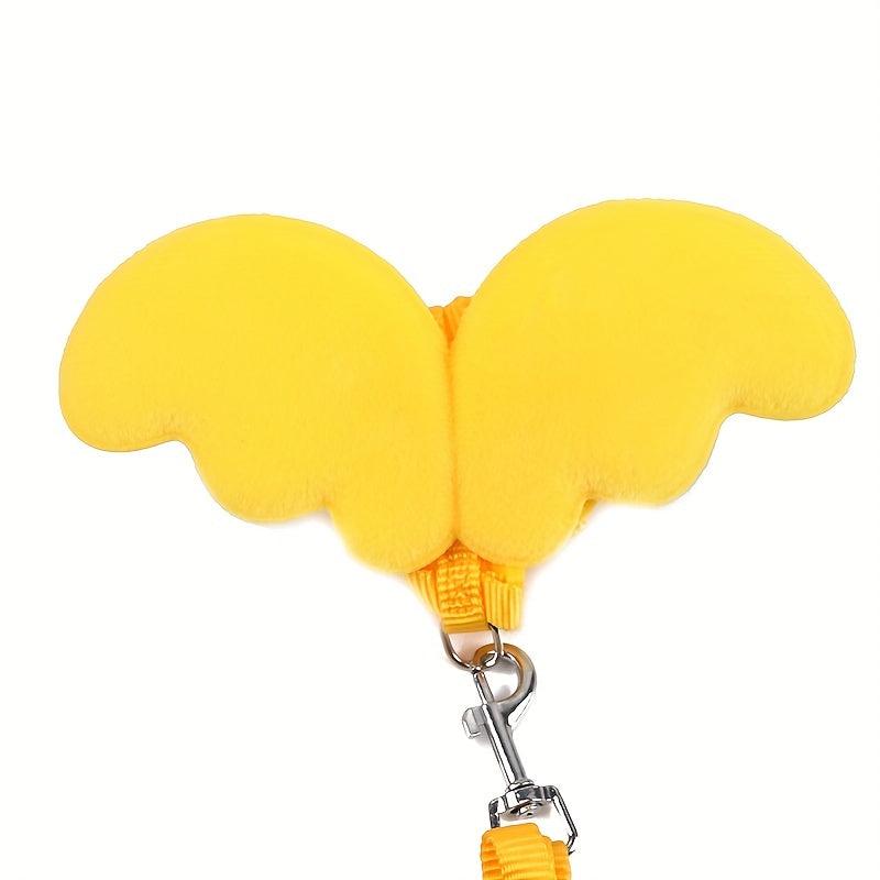 Angel Wings Rabbit Harness Leash Soft And Comfortable Adjustable Rabbit Leas