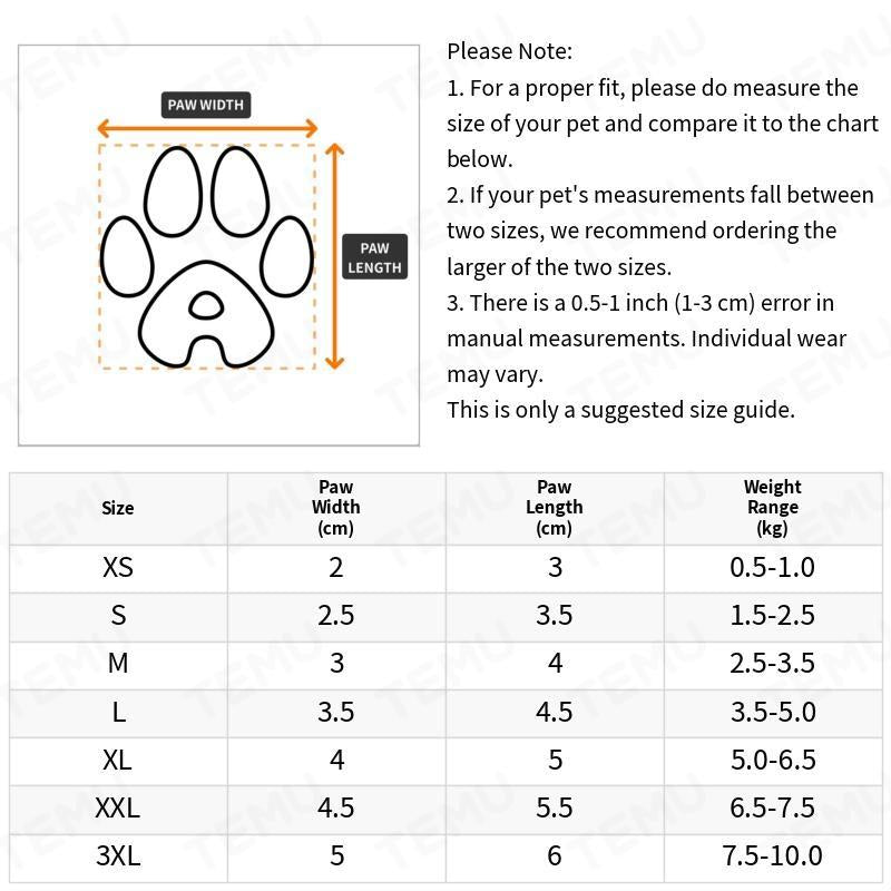 Adjustable Breathable Anti Slip Camo Dog Shoes