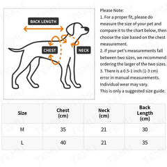 Pet Raincoat Reflective Strip Waterproof Jumpsuit