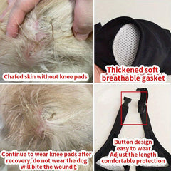 Dog Elbow Coat Anti ash Joint Protective Sleeve Wear Dog Leg Protector Pet Knee