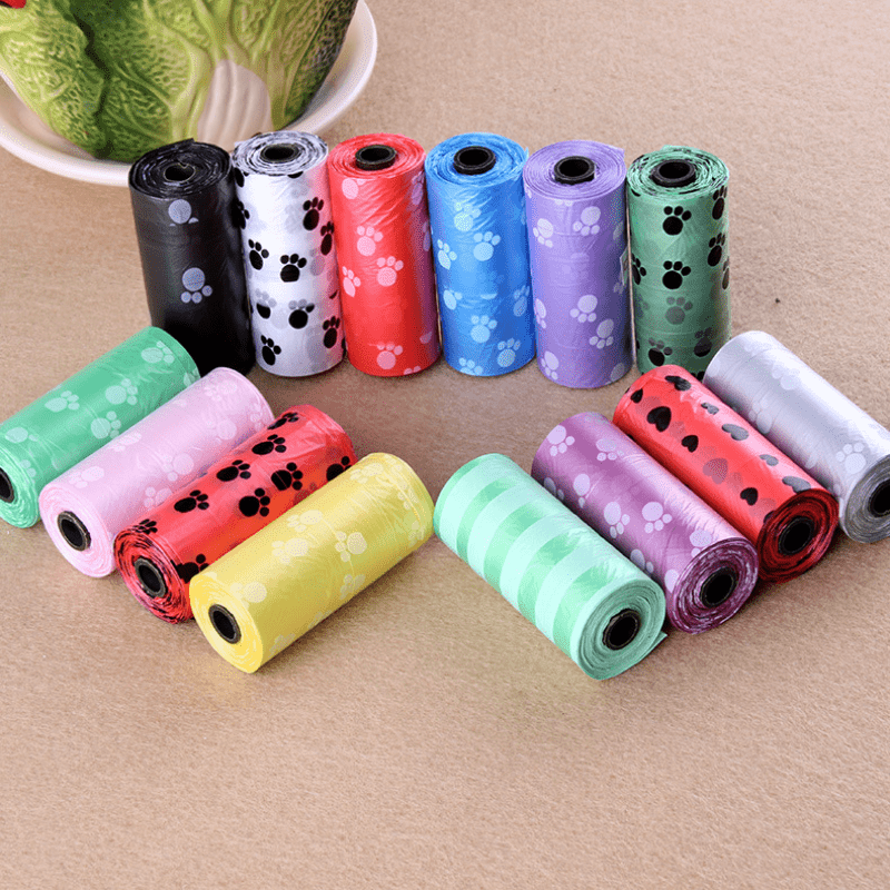 Leak Proof Dog Poop Bags for Outdoor Use