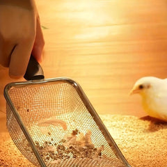 Stainless Steel Pet Litter Scooper for Cat and Dog Supplies