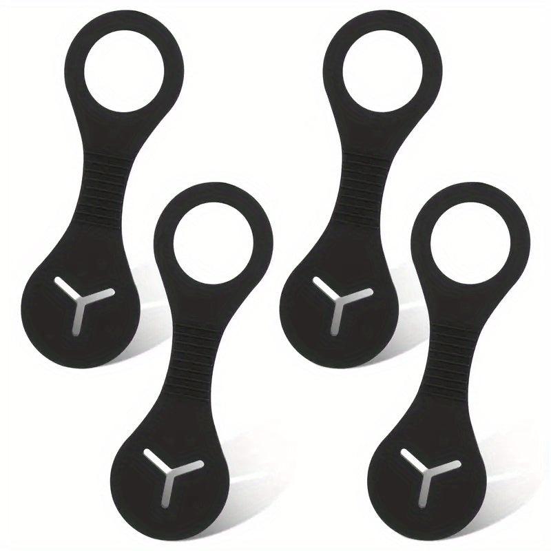 Silicone Dog Poop Scooper with Bag Clip - Easy Waste Disposal