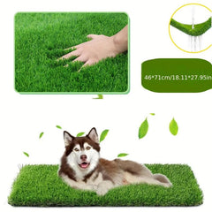 Dog Grass Pad Mat Outdoor Training Washable Breathable