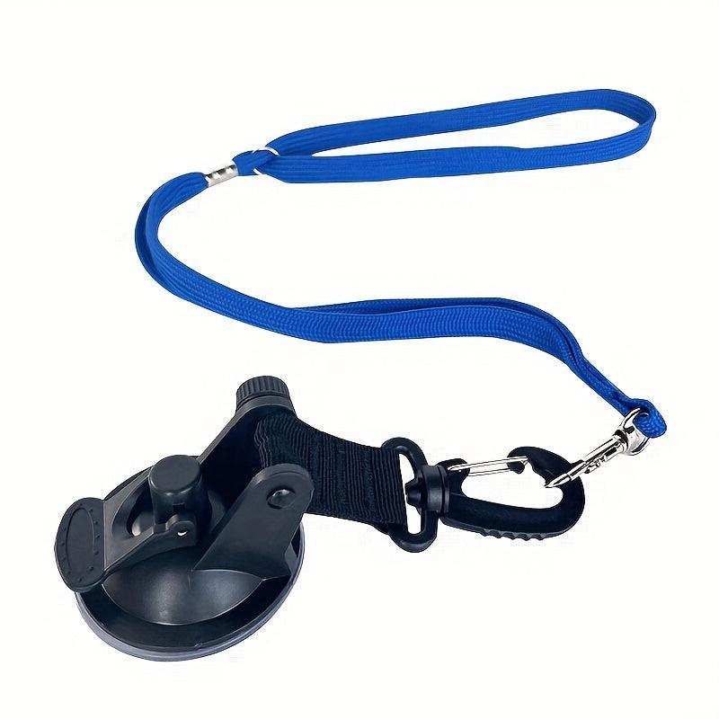 Adjustable Dog Bathing Tether with Suction Cup for Grooming