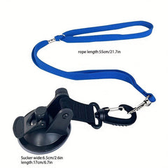 Adjustable Dog Bathing Tether with Suction Cup for Grooming