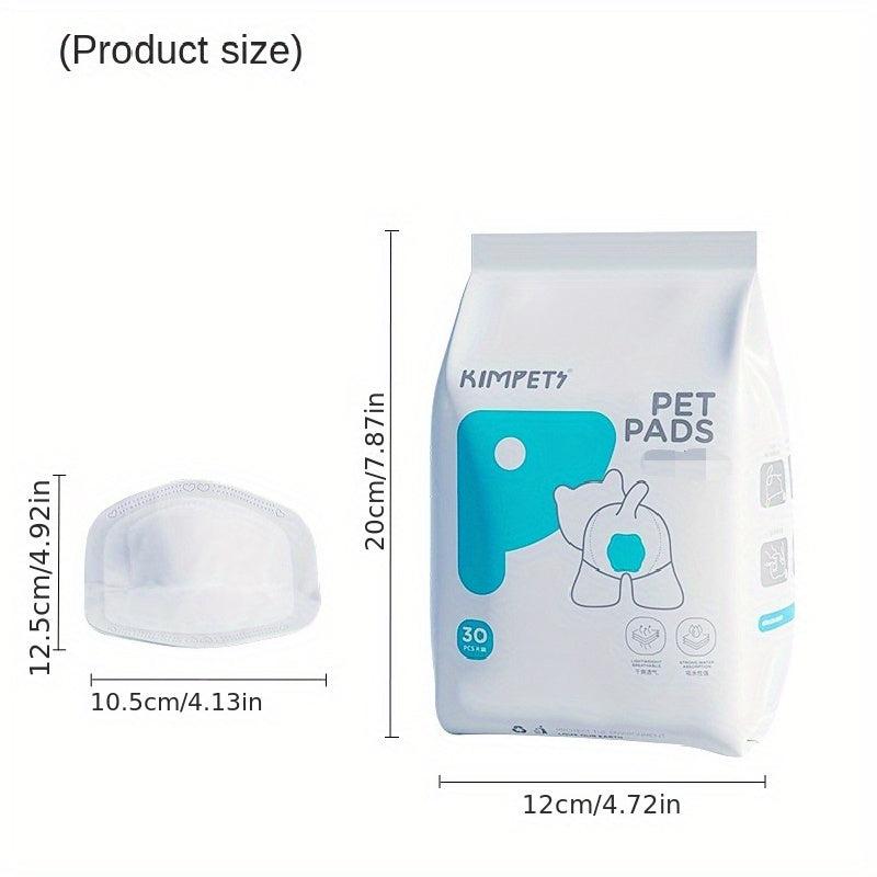 30pcs Dog Disposable Diaper Pads Female Dogs Menstrual Period Sanitary Pants