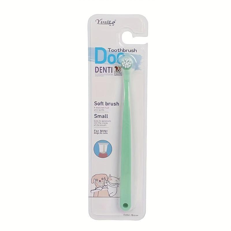 Dog Toothbrush for Pet Teeth Cleaning