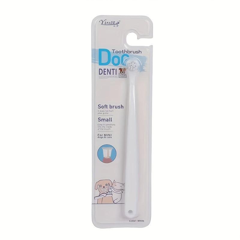 Dog Toothbrush for Pet Teeth Cleaning