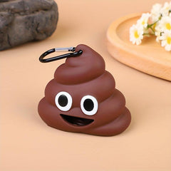 Pet Poop Bag Holder & Dispenser w/ Roll of Garbage Bag